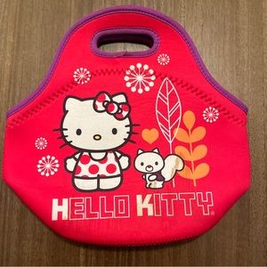 Sanrio 2012 Hello Kitty Neoprene Lunch Bag Purse Red
